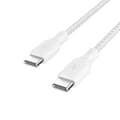 Pikkukuva 5 / 5: Belkin BOOST CHARGE - USB-kaapeli - USB-C (M) - USB-C (M) - 3,0 m - valkoinen (CAB014BT3MWH)