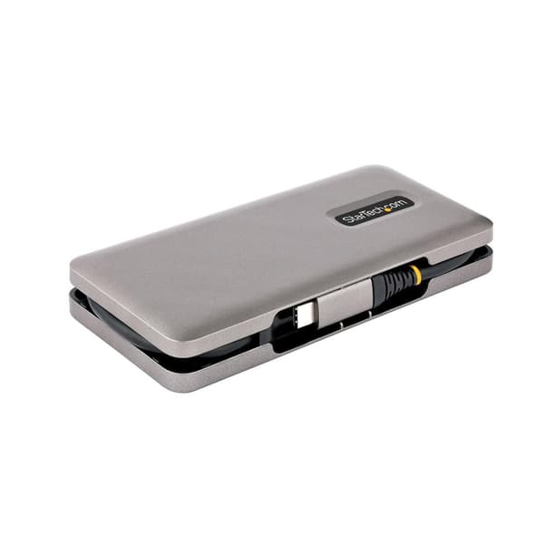 STARTECH.COM 4-portars USB-C Hub - 4x USB-C-portar - 100W PD - USB 3.1 Gen 2 Hub 10Gbit/s - Bärbar - USB-C Splitter - USB-C Adapter/Hub (HB31CM4CPD3)