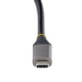 Miniatyrbild 6 av 8: STARTECH.COM 4-portars USB-C Hub - 4x USB-C-portar - 100W PD - USB 3.1 Gen 2 Hub 10Gbit/s - Bärbar - USB-C Splitter - USB-C Adapter/Hub (HB31CM4CPD3)