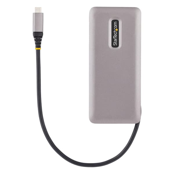 STARTECH.COM 4-portars USB-C Hub - 4x USB-C-portar - 100W PD - USB 3.1 Gen 2 Hub 10Gbit/s - Bärbar - USB-C Splitter - USB-C Adapter/Hub (HB31CM4CPD3)