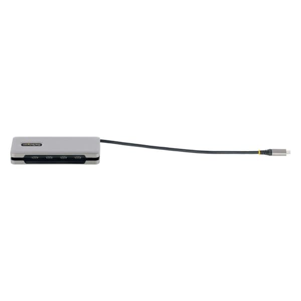 STARTECH.COM 4-portars USB-C Hub - 4x USB-C-portar - 100W PD - USB 3.1 Gen 2 Hub 10Gbit/s - Bärbar - USB-C Splitter - USB-C Adapter/Hub (HB31CM4CPD3)