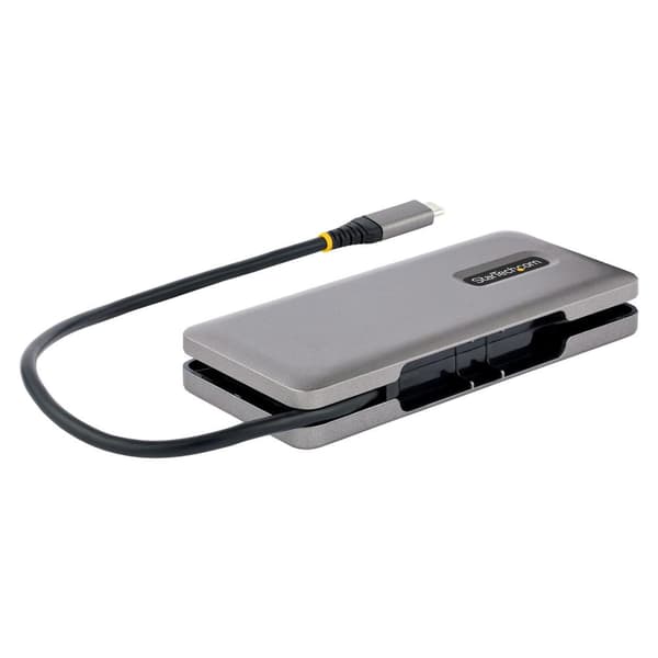 STARTECH.COM 4-portars USB-C Hub - 4x USB-C-portar - 100W PD - USB 3.1 Gen 2 Hub 10Gbit/s - Bärbar - USB-C Splitter - USB-C Adapter/Hub (HB31CM4CPD3)