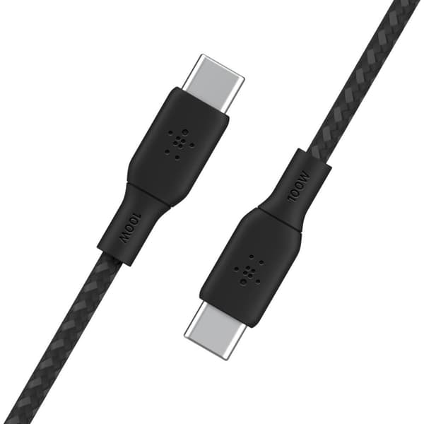 Belkin BOOST CHARGE - USB-kabel - USB-C (M) til USB-C (M) - 2,0 m - Sort (CAB014BT2MBK)