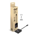 Miniatyrbild 2 av 9: Club 3D Multi Stream Transporter (MST) Hub USB3.2 Gen2 Typ-C till DisplayPort™ Dual Monitor 4K60Hz St./B