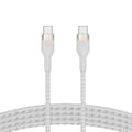 Pikkukuva 3 / 5: Belkin BOOST CHARGE™ punottu USB-C-USB-C 2.0 - 3m - valkoinen