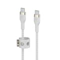 Pikkukuva 2 / 5: Belkin BOOST CHARGE™ punottu USB-C-USB-C 2.0 - 3m - valkoinen