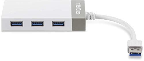 TRENDnet TU3-ETGH3 - Nätverksadapter - SuperSpeed USB3.0 - Gigabit Ethernet + USB3.0 x 3 (TU3-ETGH3)