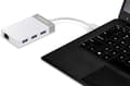 Miniatyrbild 6 av 6: TRENDnet TU3-ETGH3 - Nätverksadapter - SuperSpeed USB3.0 - Gigabit Ethernet + USB3.0 x 3 (TU3-ETGH3)