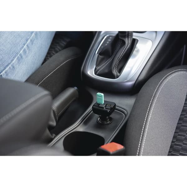 Hama FM-lähetin AUX-IN + USB-IN-tulolla