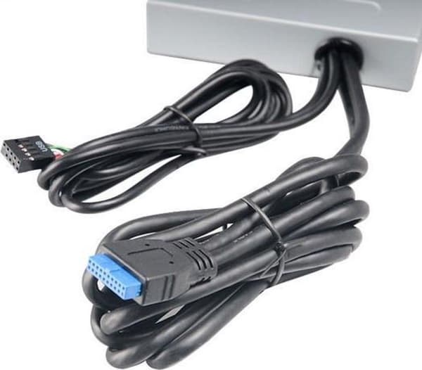 AKASA HUB USB InterConnect S, 3,5" 2x USB 2.0, 2x USB 3.0, intern
