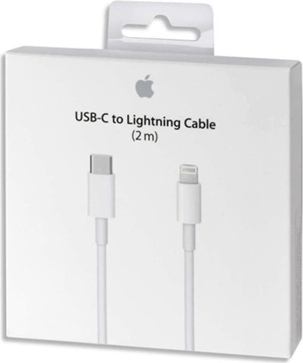 Apple USB-C til Lightning-kabel (2m) - Hvid