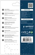 Miniatyrbild 3 av 4: Gembird UHB-U2P4-04 gränssnittshub USB 2.0 480 Mbit/s Svart