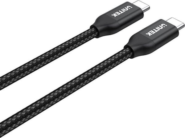 UNITEK C14059BK USB-kabel 2 m USB C Svart