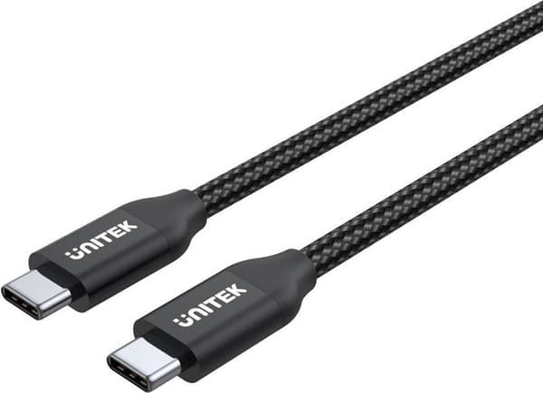 UNITEK C14059BK USB-kabel 2 m USB C Svart