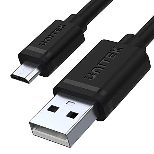 UNITEK Y-C434GBK USB-kabel 1,5 m USB 2.0 USB A Micro-USB B Svart