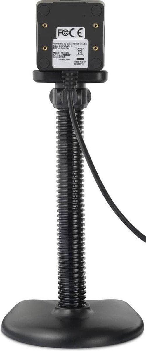 Renkforce RF-SBS-500 2D stregkodescannerkabel 1D, 2D Imager Black Desktop USB-A