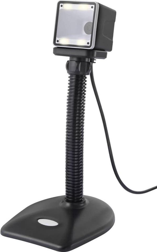 Renkforce RF-SBS-500 2D stregkodescannerkabel 1D, 2D Imager Black Desktop USB-A