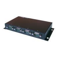 EXSYS GmbH USB til 4S seriel RS-232-port, beskyttelse, metal (EX-1334IS) Sort
