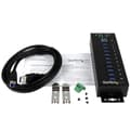 Miniatyrbillede 5 af 5: StarTech 10 Port Industrial USB 3.0 Hub - ESD og overspændingsbeskyttelse
