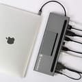 Pikkukuva 5 / 5: KRAMER KDOCK-4 USB-C HUB -moniporttinen sovitin 2 USB 3.0, 1 USB 2.0, 1 ETHERNET, SD, TASAPANATON STEREOLÄHTÖ: 4K@30 HDMI, 4K@30 DP, VGA (91-00015999)