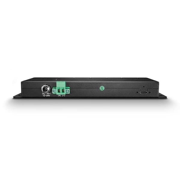 Lindy - Hub - 3 x USB 3.1 Gen 2 + 4 x USB 3.1 - rackmonterbar - DC (43275)