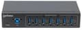 Pikkukuva 4 / 7: Manhattan 7-porttinen teollinen USB 3.0 -keskitin - Keskitin - 7x SuperSpeed USB 3.0 - pöytäkone