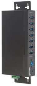 Pikkukuva 6 / 7: Manhattan 7-porttinen teollinen USB 3.0 -keskitin - Keskitin - 7x SuperSpeed USB 3.0 - pöytäkone