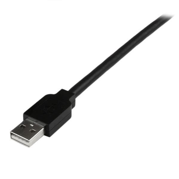 StarTech.com USB2.0 aktiv kabel med 4-portars hubb - Hub - 4 x USB2.0 - Desktop (USB2EXT4P15M)