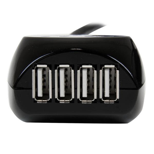 StarTech.com USB2.0 aktiv kabel med 4-portars hubb - Hub - 4 x USB2.0 - Desktop (USB2EXT4P15M)