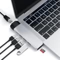 Miniatyrbillede 4 af 11: Satechi TYPE-C Multimedie Adapter - Sølv