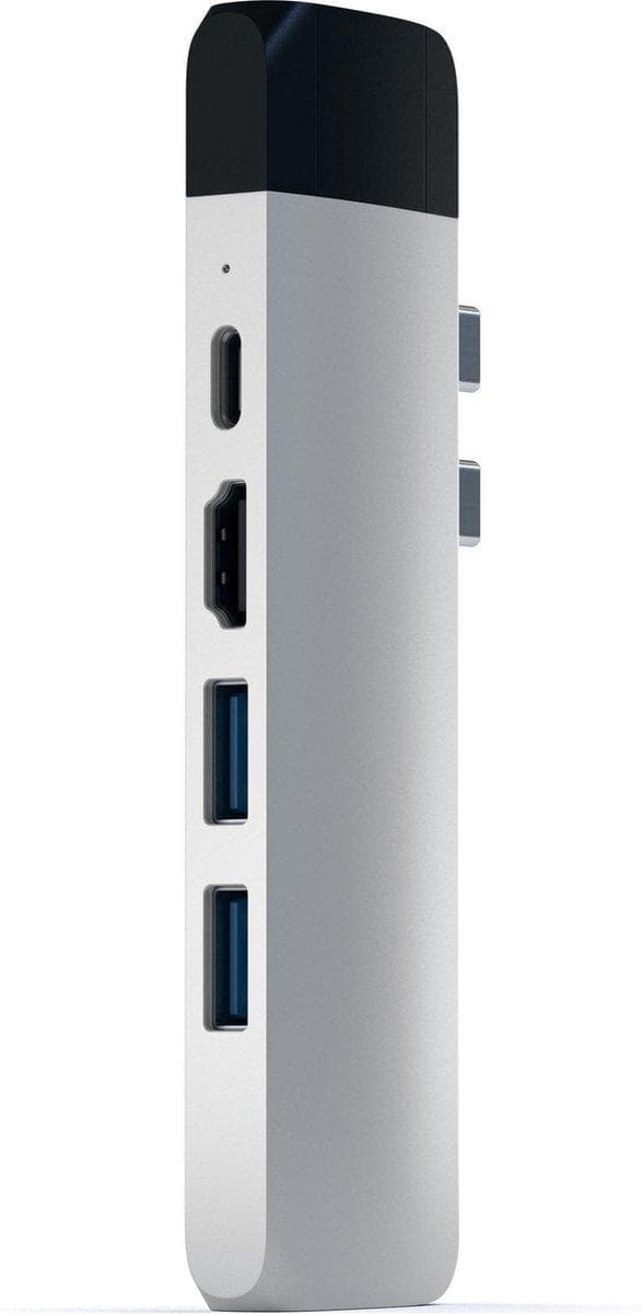 Satechi TYPE-C Multimedie Adapter - Sølv