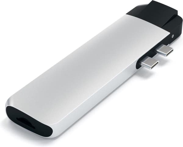Satechi TYPE-C Multimedie Adapter - Sølv