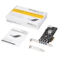 Pikkukuva 6 / 8: StarTech.com 4-porttinen USB3.0 SuperSpeed PCI Express -liitäntäkortti, jossa on 4 5Gb/s-kanavaa ja UASP - SATA/LP4-virtalähde - USB-sovitin - PCI Exp
