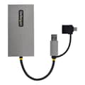 Miniatyrbillede 5 af 9: StarTech.com USB til dobbelt HDMI-adapter, USB A/C til 2x HDMI-skærme (1x 4K 30Hz, 1x 1080p), Integreret USB-A til C-dongle, 4in/11cm kabel, Windows &