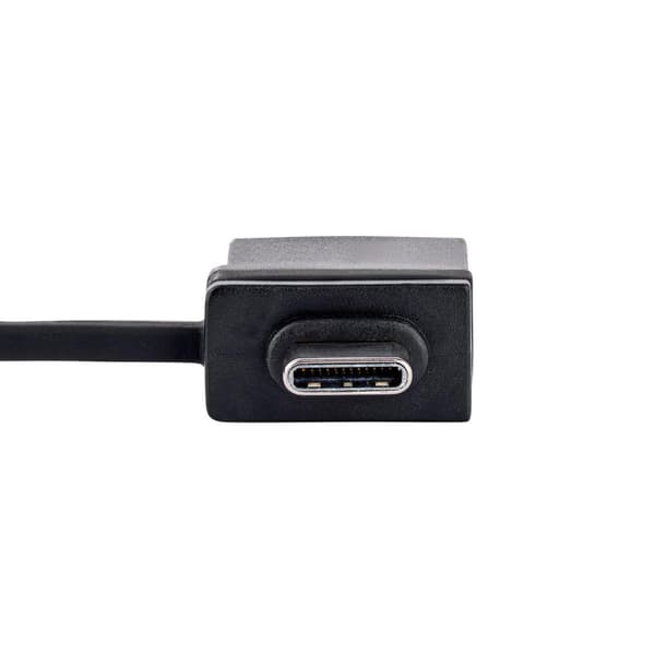 StarTech.com USB til dobbelt HDMI-adapter, USB A/C til 2x HDMI-skærme (1x 4K 30Hz, 1x 1080p), Integreret USB-A til C-dongle, 4in/11cm kabel, Windows &