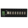 Miniatyrbillede 3 af 6: StarTech-monterbar robust industriel 7-ports USB-hub