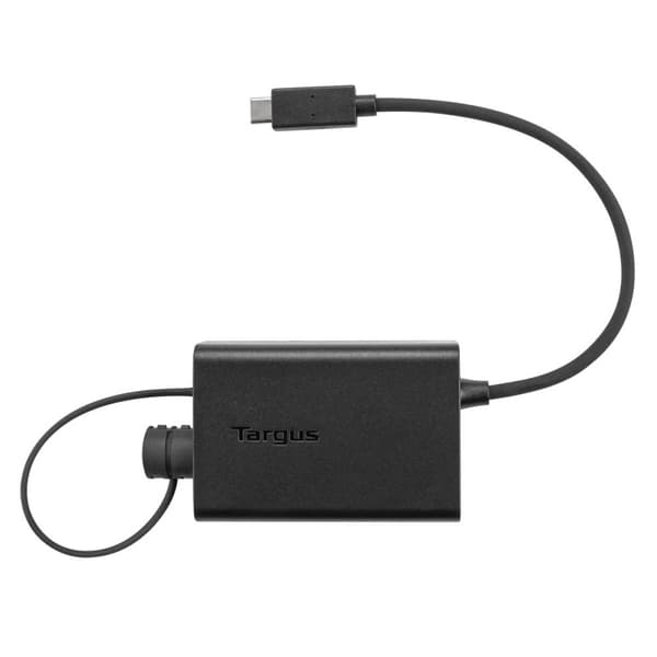 Targus USB-C Multiplexer Adapter - USB Adapter - USB-C (M) till USB Typ A (W) - USB 3.0 - Svart