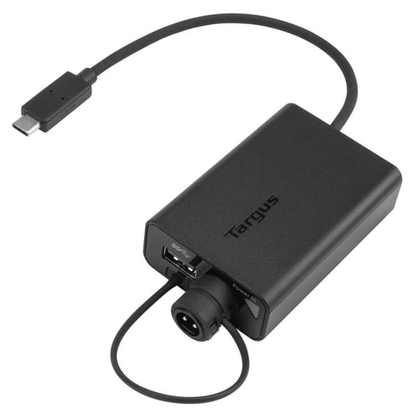 Targus USB-C Multiplexer Adapter - USB Adapter - USB-C (M) till USB Typ A (W) - USB 3.0 - Svart