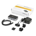 Miniatyrbild 5 av 5: StarTech.com HB31C2A1CGS 3-portars USB-C-hubb (LAN-hubb, 10 Gbit/s, 2x USB-A och 1x USB-C, 1m värdkabel, strömförsörjd, med strömförsörjning) - Hub -