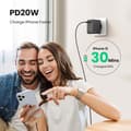 Miniatyrbillede 6 af 9: Ugreen - 4 i 1 GaN-stik - 100W oplader med USB C og USB A - Space Grey