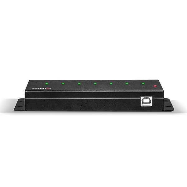 Lindy Industrial USB2.0 Hub - Hub - 7 x USB2.0 - Desktop (42794)