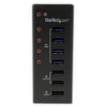 Miniatyrbillede 2 af 5: StarTech 4 Port USB3.0 Hub m - 3 dedikerede opladningsporte (2x1A & 1x2A) - Hub - 4 x SuperSpeed USB3.0 - Desktop (ST4300U3C3)