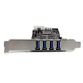 Pikkukuva 3 / 5: 4-porttinen Dual Bus PCIe USB 3 -kortti UASP:llä
