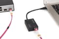 Miniatyrbild 3 av 9: Digitus dator, fiberoptik, bärbar dator, USB 3.2 Gen 1 (USB 3.0), nätverksadapter [1x USB - 1x SFP-kortplats] DN-3026