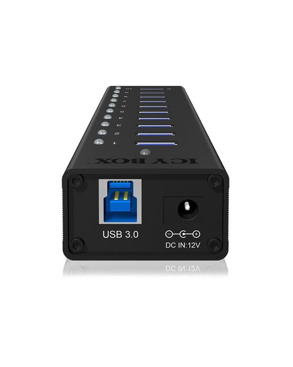 Raidsonic ICY BOX IB-AC6110 10-portars USB 3.0 Hub