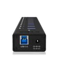Miniatyrbild 3 av 5: Raidsonic ICY BOX IB-AC6110 10-portars USB 3.0 Hub