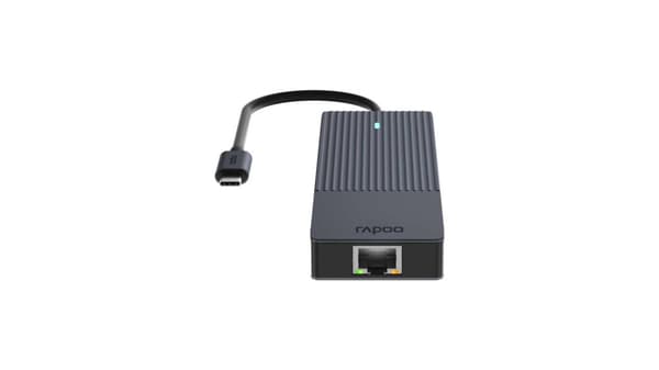 Rapoo USB-C 6-i-1 multiportsadapter