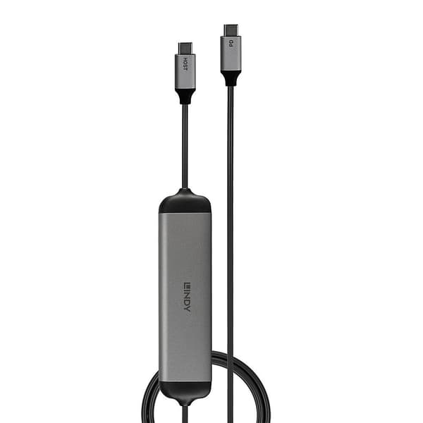 LINDY USB 3.2 Type C Laptop Micro Dock med 1,4 m USB PD-opladningskabel - Dockingstation - USB-C 3.2 - HDMI