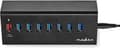 Miniatyrbillede 4 af 8: Nedis USB Hub | 8 Havne Havn(e) | QC3.0 / USB 3.2 Gen1 | Strømforsyning / USB-drevet | 5 Gbps | 8x USB