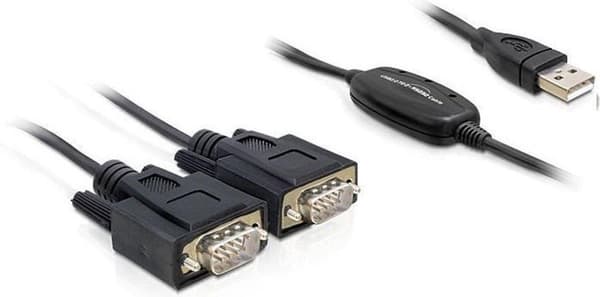 Delock - Adapter USB 2.0 - 2 x seriell